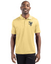 Scranton/Wilkes-Barre RailRiders Clique Ice Pique Mens Short Sleeve Tech Polo Lotus Front Thumbnail Image