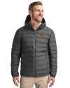 Texas Longhorns Alumni Cutter & Buck Mission Ridge Repreve® Eco Insulated Mens Puffer Jacket Elemental Grey Front Thumbnail Image