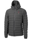 Texas Tech Red Raiders Alumni Cutter & Buck Mission Ridge Repreve® Eco Insulated Mens Puffer Jacket Elemental Grey Mannequin Thumbnail Image