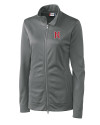 Nashville Sounds Clique Helsa Performance Womens Full Zip Knit Jacket Titan Mannequin Thumbnail Image