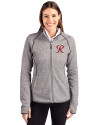 Tacoma Rainiers Cutter & Buck Mainsail Full Zip Hooded Womens Jacket Polished Heather Front Thumbnail Image