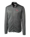 View image 2: Louisville Bats Clique Helsa Performance Knit Mens Full Zip Titan Mannequin