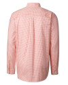 Chicago Bears - Cutter & Buck Big & Tall Long Sleeve Epic Easy Care Tattersall College Orange Mannequin Back Thumbnail Image