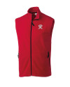 Tacoma Rainiers Clique Summit Performance Fleece Full Zip Mens Vest Red Mannequin Thumbnail Image