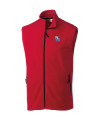 New Hampshire Fisher Cats Clique Summit Performance Fleece Full Zip Mens Vest Red Mannequin Thumbnail Image