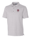 Texas A&M Aggies Alumni Cutter & Buck Forge Heathered Stretch Mens Polo Polished Heather Mannequin Thumbnail Image