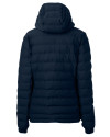 Penn State Nittany Lions Alumni Cutter & Buck Mission Ridge Repreve® Eco Insulated Womens Puffer Jacket Navy Blue Mannequin Back Thumbnail Image