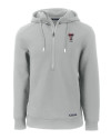 Texas Tech Red Raiders Alumni Cutter & Buck Roam Epic Versatility Half Zip Recycled Mens Hooded Pullover Solitare Mannequin Thumbnail Image