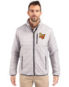 Las Vegas Aviators Cutter & Buck Rainier PrimaLoft®  Mens Big and Tall Eco Insulated Puffer Jacket Polished Medium Gray Front Thumbnail Image