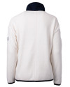 Texas Longhorns Alumni Cutter & Buck Cascade Eco Fleece Womens Full Zip Jacket Shell/Navy Blue Mannequin Back Thumbnail Image