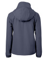 Springfield Cardinals Cutter & Buck Charter Eco Recycled Womens Full-Zip Jacket Navy Blue Mannequin Back Thumbnail Image