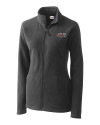 Lansing Lugnuts Clique Summit Performance Fleece Full Zip Womens Jacket Grey Mannequin Thumbnail Image