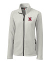Nashville Sounds Clique Summit Performance Fleece Full Zip Womens Jacket Silver Mannequin Thumbnail Image