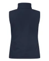 Jacksonville Jumbo Shrimp Clique Equinox Insulated Womens Softshell Vest Dark Navy Mannequin Back Thumbnail Image