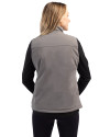Jacksonville Jumbo Shrimp Clique Equinox Insulated Womens Softshell Vest Pistol Back Thumbnail Image