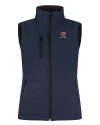 Tacoma Rainiers Clique Equinox Insulated Womens Softshell Vest Dark Navy Mannequin Thumbnail Image