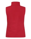 View image 7: Tacoma Rainiers Clique Equinox Insulated Softshell Womens Full Zip Vest Red Mannequin Back