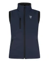 View image 1: Scranton/Wilkes-Barre RailRiders Clique Equinox Insulated Softshell Womens Full Zip Vest Dark Navy Mannequin