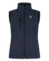 Scranton/Wilkes-Barre RailRiders Clique Equinox Insulated Womens Softshell Vest Dark Navy Mannequin Thumbnail Image