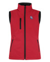 New Hampshire Fisher Cats Clique Equinox Insulated Womens Softshell Vest Red Mannequin Thumbnail Image