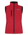 Lansing Lugnuts Clique Equinox Insulated Womens Softshell Vest Red Mannequin Thumbnail Image