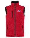 South Bend Cubs Clique Equinox Insulated Mens Softshell Vest Red Mannequin Thumbnail Image