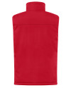 Lansing Lugnuts Clique Equinox Insulated Mens Softshell Vest Red Mannequin Back Thumbnail Image