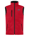 West Michigan Whitecaps Clique Equinox Insulated Mens Softshell Vest Red Mannequin Thumbnail Image