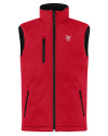 Scranton/Wilkes-Barre RailRiders Clique Equinox Insulated Mens Softshell Vest Red Mannequin Thumbnail Image