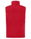 Rochester Red Wings Clique Equinox Insulated Mens Softshell Vest Red Mannequin Back Thumbnail Image