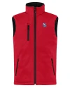 View image 3: New Hampshire Fisher Cats Clique Equinox Insulated Softshell Mens Full Zip Vest Red Mannequin