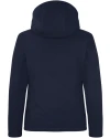 Jacksonville Jumbo Shrimp Clique Equinox Insulated Womens Softshell Jacket Dark Navy Mannequin Back Thumbnail Image