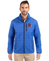 Round Rock Express Cutter & Buck Rainier PrimaLoft® Mens Eco Insulated Full Zip Puffer Jacket Royal Front Thumbnail Image
