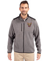 El Paso Chihuahuas Cutter & Buck Cascade Eco Fleece Mens Full Zip Jacket Elemental Grey/Black Front Thumbnail Image