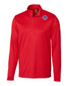 South Bend Cubs Clique Spin Eco Performance Half Zip Mens Pullover Red Mannequin Thumbnail Image
