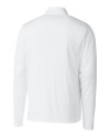 Round Rock Express Clique Spin Eco Performance Half Zip Mens Pullover White Mannequin Back Thumbnail Image