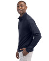 Tacoma Rainiers Clique Spin Eco Performance Half Zip Mens Pullover Dark Navy Side Thumbnail Image
