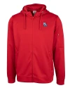 New Hampshire Fisher Cats Clique Lift Eco Performance Full Zip Unisex Hoodie Sweatshirt Red Mannequin Thumbnail Image