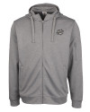 Omaha Storm Chasers Clique Lift Eco Performance Full Zip Unisex Hoodie Sweatshirt Grey Melange Mannequin Thumbnail Image