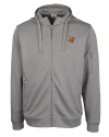 Las Vegas Aviators Clique Lift Eco Performance Full Zip Unisex Hoodie Sweatshirt Grey Melange Mannequin Thumbnail Image