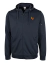 Las Vegas Aviators Clique Lift Eco Performance Full Zip Unisex Hoodie Sweatshirt Navy Mannequin Thumbnail Image