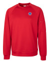 South Bend Cubs Clique Lift Eco Performance Unisex Crewneck Sweatshirt Red Mannequin Thumbnail Image