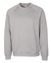 View image 1: Reno Aces Clique Lift Solution-dyed Performance Unisex Crewneck Sweatshirt Grey Melange Mannequin