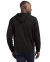 Lansing Lugnuts Clique Lift Eco Performance Unisex Pullover Hoodie Sweatshirt Black Back Thumbnail Image