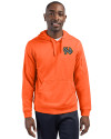 Norfolk Tides Clique Lift Eco Performance Unisex Pullover Hoodie Sweatshirt Orange Front Thumbnail Image