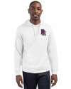 View image 7: Round Rock Express Clique Lift Solution-dyed Performance Unisex Hooded Pullover Sweatshirt White Front