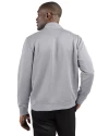 Tacoma Rainiers Clique Lift Eco Performance Half Zip Unisex Pullover Grey Melange Back Thumbnail Image