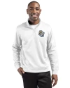 San Antonio Missions Clique Lift Eco Performance Half Zip Unisex Pullover White Front Thumbnail Image