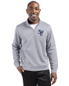 Scranton/Wilkes-Barre RailRiders Clique Lift Eco Performance Half Zip Unisex Pullover Grey Melange Front Thumbnail Image