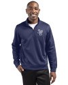 Scranton/Wilkes-Barre RailRiders Clique Lift Eco Performance Half Zip Unisex Pullover Navy Front Thumbnail Image